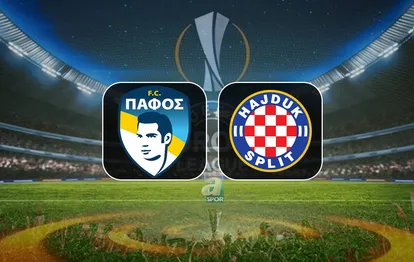 Pafos FC-Hajduk Split maçı izle: Ne zaman, saat kaçta, hangi kanalda?